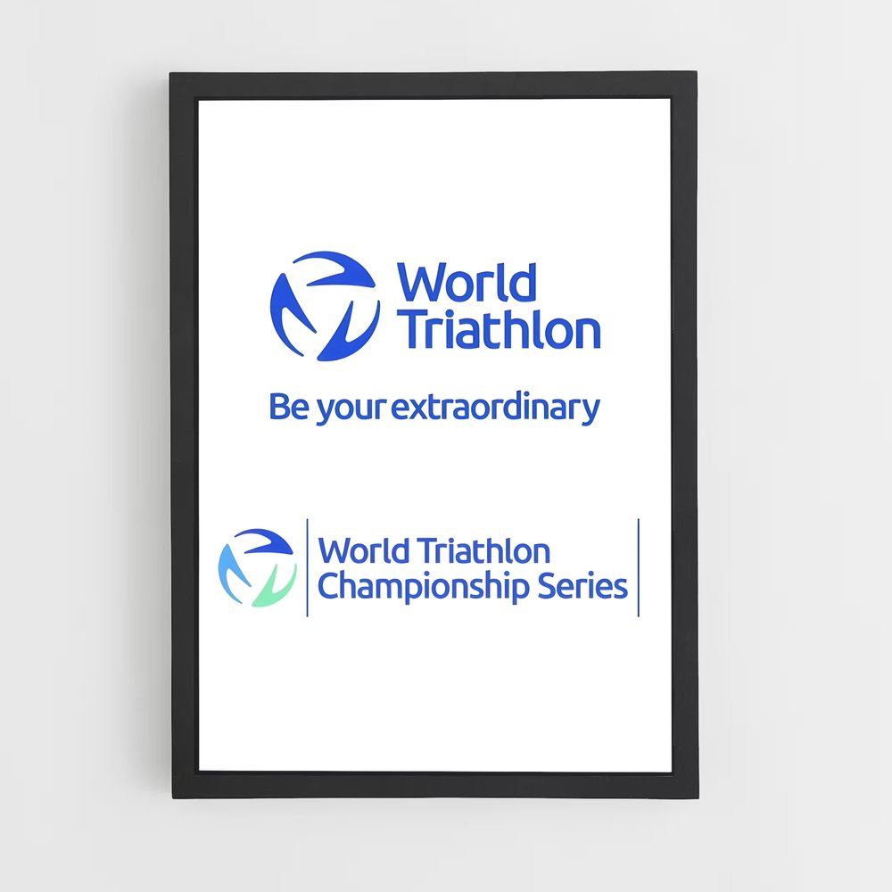Poster Triathlon Revolution – affiche Athlétisme (vue 2)
